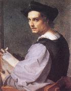 Andrea del Sarto Portrait of a Young Man oil painting artist